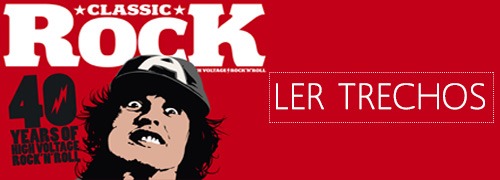 Ler trechos da revista Classic Rock especial AC/DC 40 anos