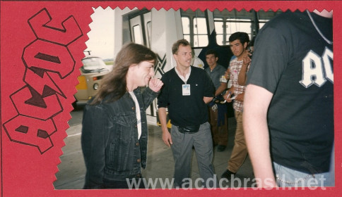 AC/DC - Chegando em Curitiba PR - 1996