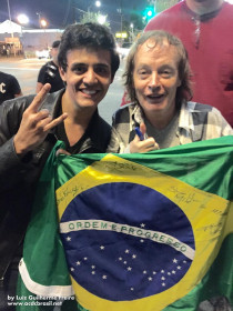 Luiz Guilherme e Angus Young
