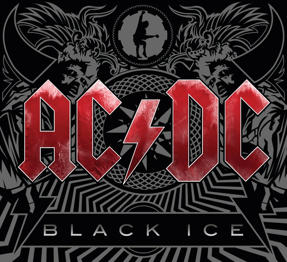 Capa AC/DC Black Ice 2008