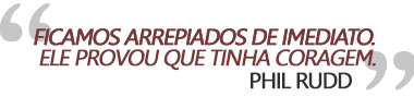 Citação de Phil Rudd sobre Brian