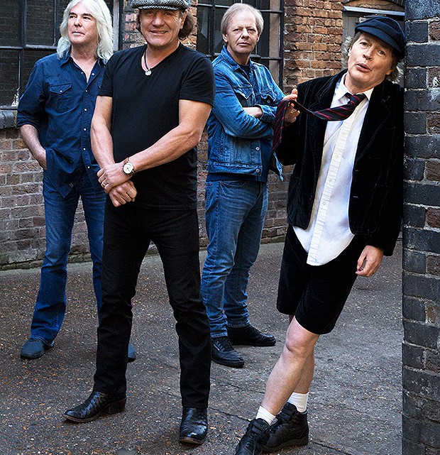 Foto promocional do AC/DC. 2014.