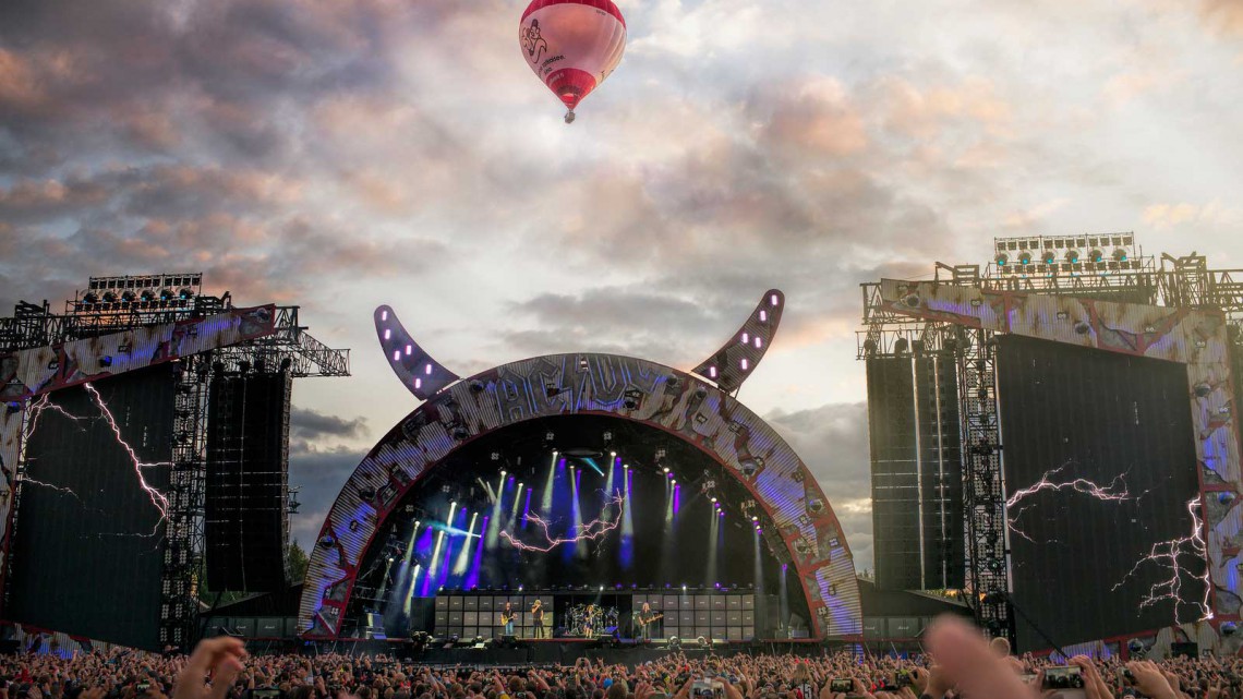 Rock or Bust. Palco. AC/DC