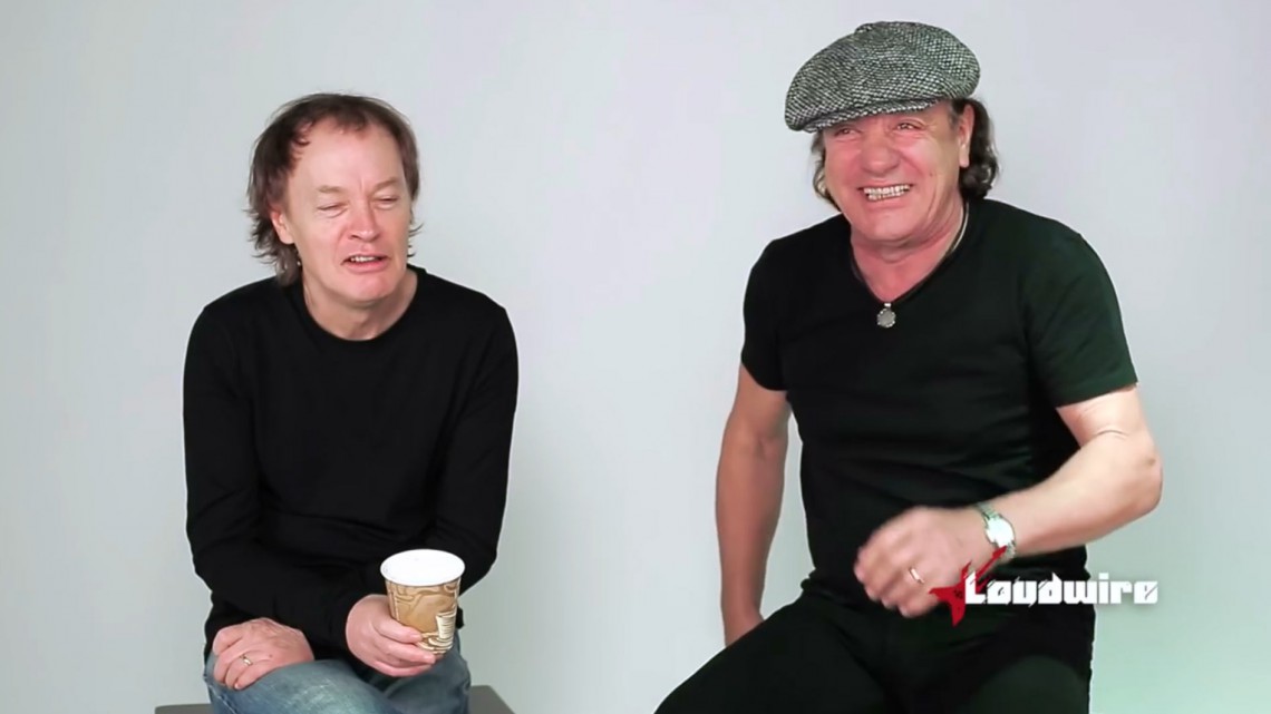 AC/DC. Brian Johnson e Angus Young. 2014.