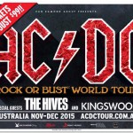 Bandas de abertura AC/DC na Austrália