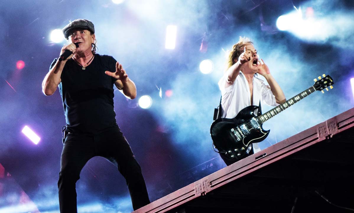 Brian Johnson e Angus Young - ROCK OR BUST TOUR