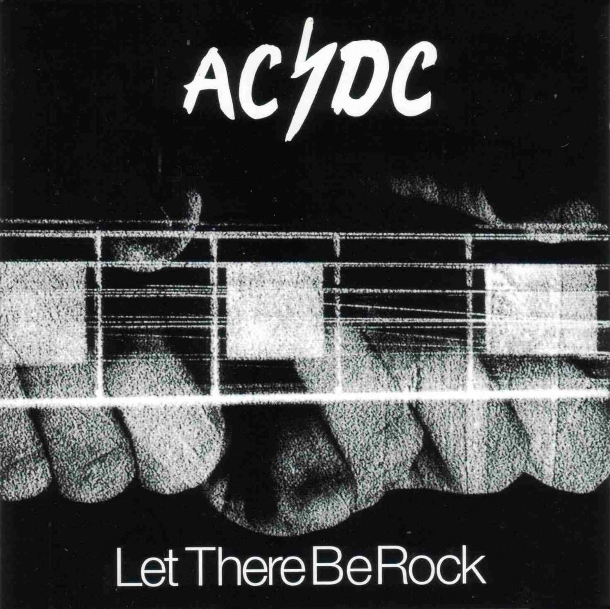 AC/DC Capa Let There Be Rock Australiano 1977