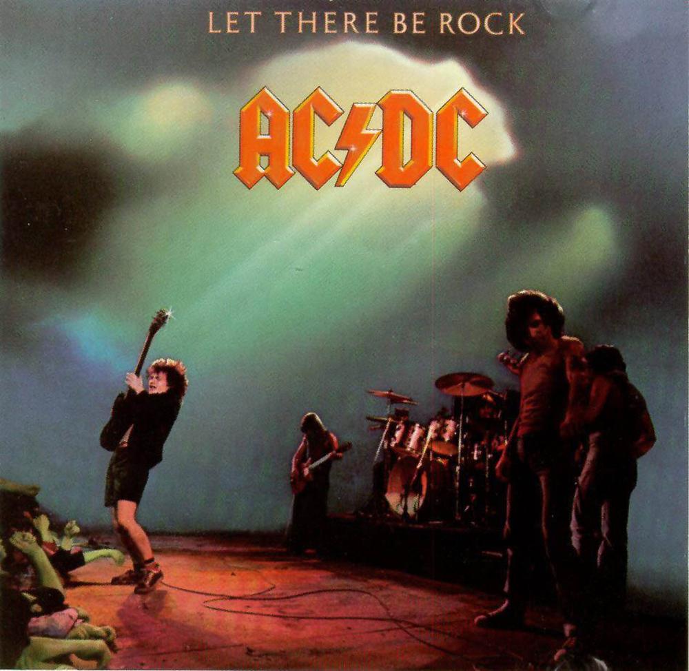 Capa AC/DC Let There Be Rock 1977