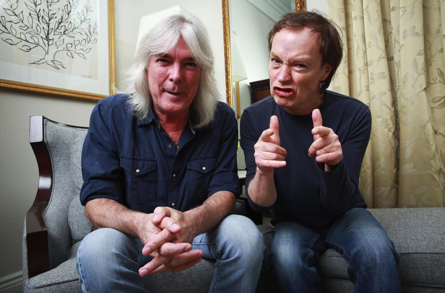 Cliff Williams, Angus Young. Rock or Bust. 2014.