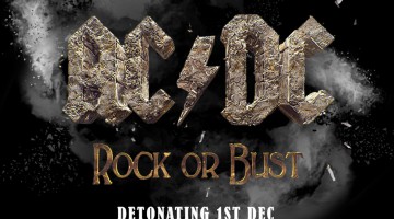 Banner do Especial AC/DC no dia 01 de dezembro de 2014;