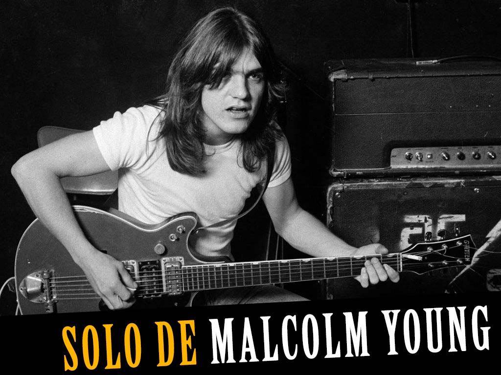 Malcolm Young solo em 1976