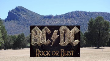 AC/DC. The Rock. Australia.