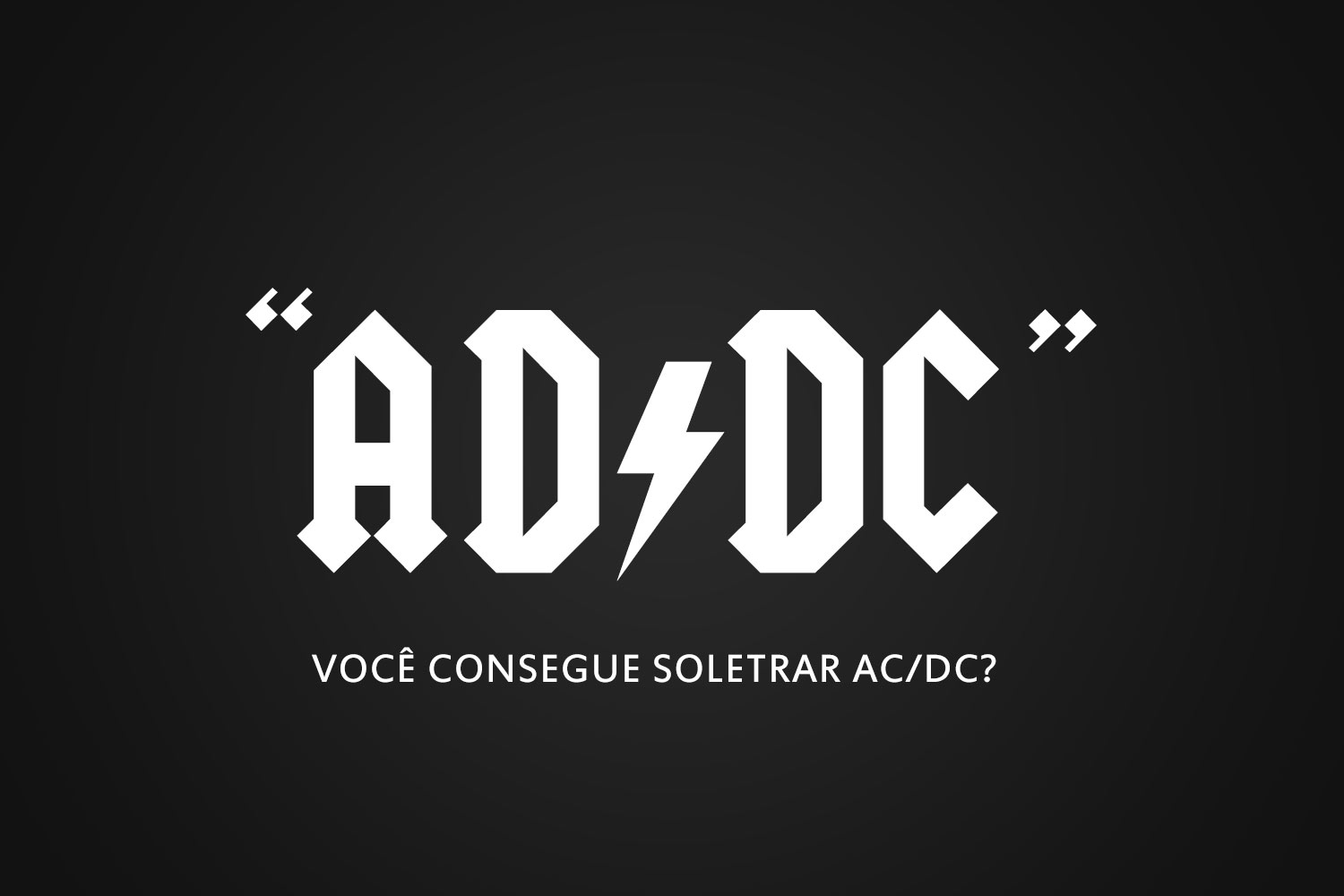 Soletrar AC/DC